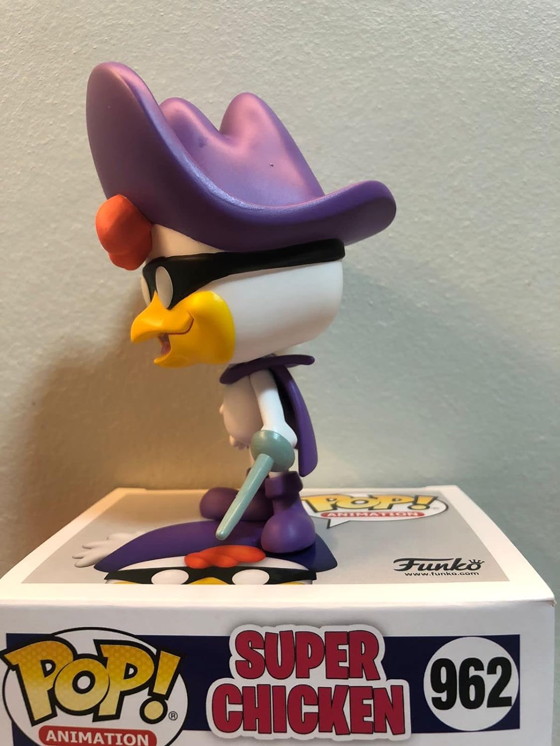 Funko POP! Animation Super Chicken Vinyl - Superchicken - Collectable Vinyl Figure - Gift Idea - Official Merchandise - Toys for Kids & Adults - TV Fans - Model Figure for Collectors and Display