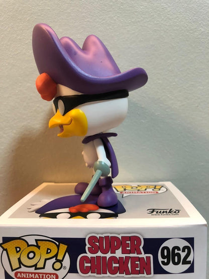 Funko POP! Animation Super Chicken Vinyl - Superchicken - Collectable Vinyl Figure - Gift Idea - Official Merchandise - Toys for Kids & Adults - TV Fans - Model Figure for Collectors and Display