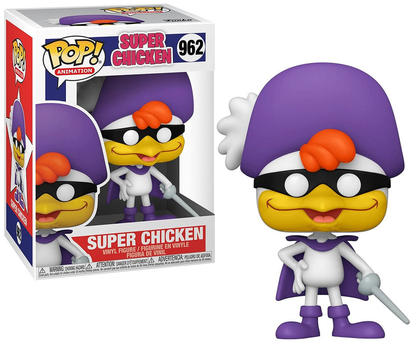 Funko POP! Animation Super Chicken Vinyl - Superchicken - Collectable Vinyl Figure - Gift Idea - Official Merchandise - Toys for Kids & Adults - TV Fans - Model Figure for Collectors and Display
