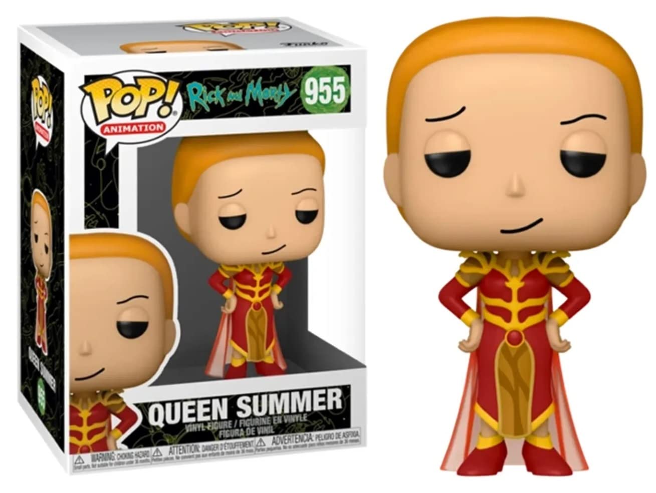 Funko Pop! Animation: Rick & Morty - Queen Summer Smith Rick and Morty Vinyl - Vinyl-Sammelfigur - Geschenkidee - Offizielle Handelswaren - Spielzeug Für Kinder und Erwachsene - TV Fans