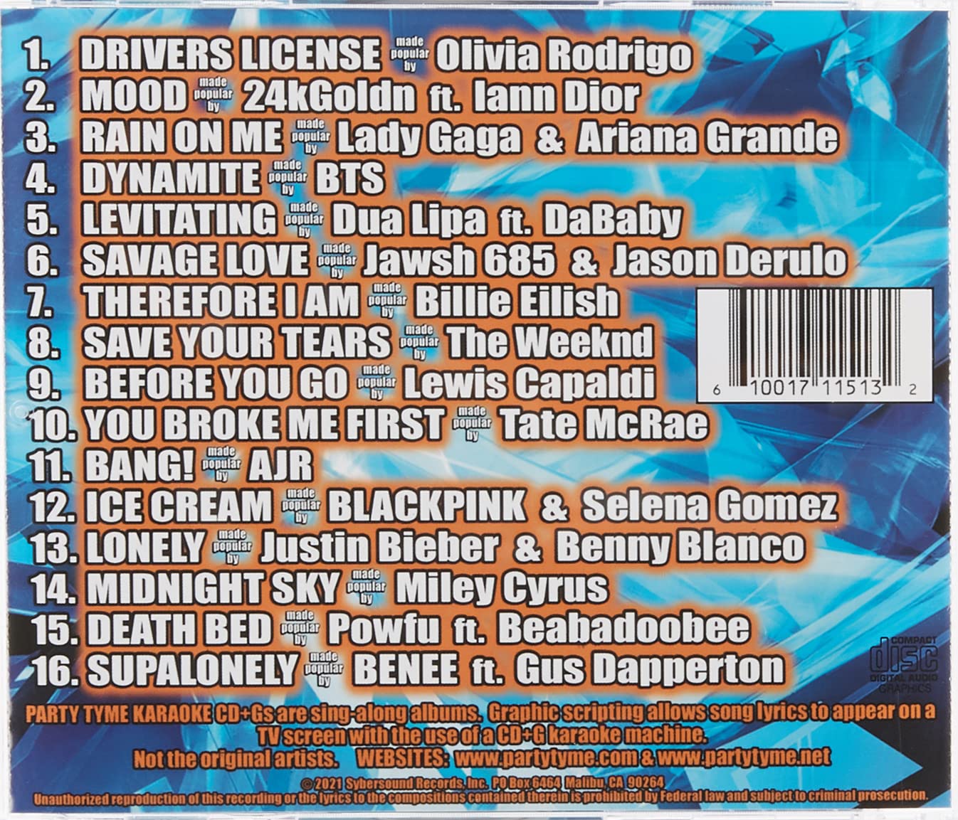 Super Hits 37 (16-song CD+G)