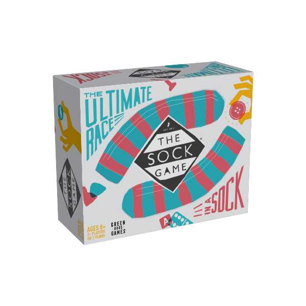 Green Brothers Games | The Sock Game | Board Game | Ages 8+ | 2+ Players | 5-30 Minutes Playing Time