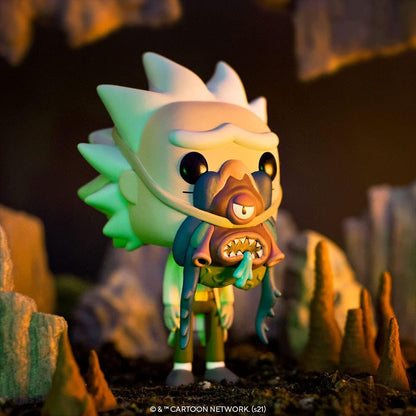 Rick & Morty Pop! Animation Vinyl Figure Rick W/ Glorzo 9 Cm