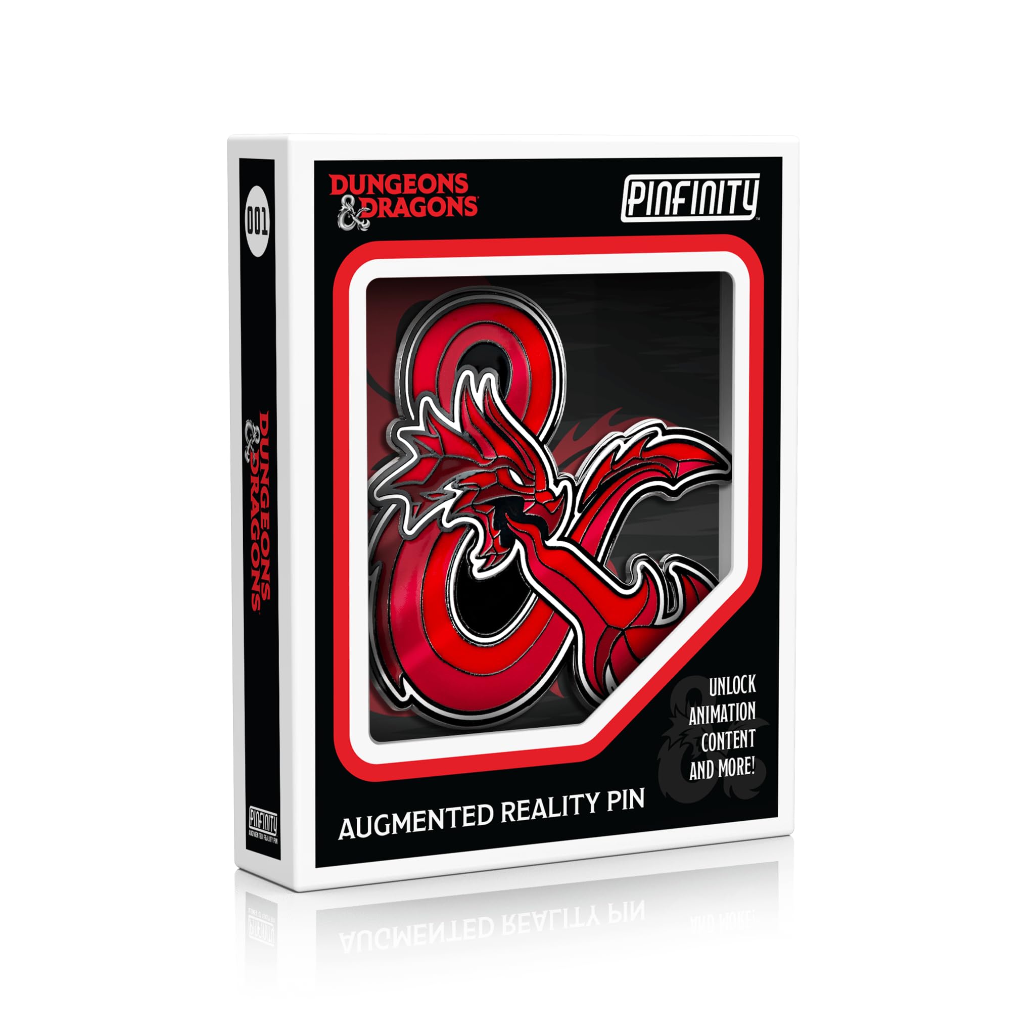 Dungeons & Dragons - Dragon Ampersand Augmented Reality Pin