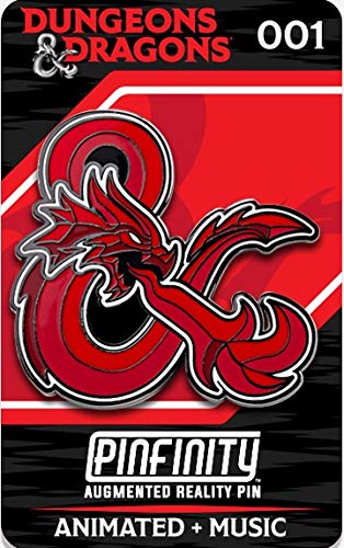 Dungeons & Dragons - Dragon Ampersand Augmented Reality Pin