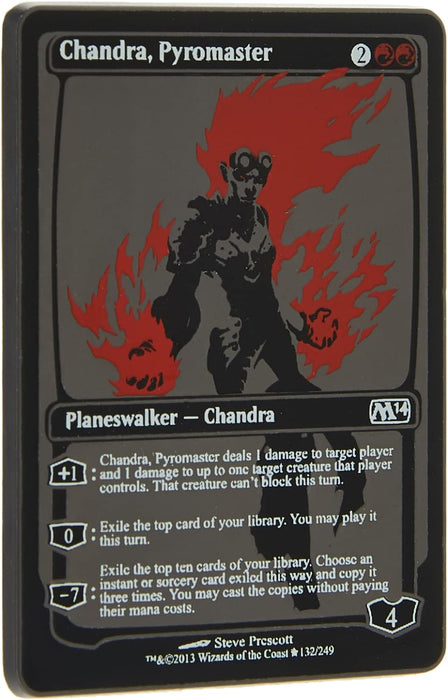 Pinfinity PFMTG001 Magic The Gathering-Chandra Pyromaster Augmented Reality Pin