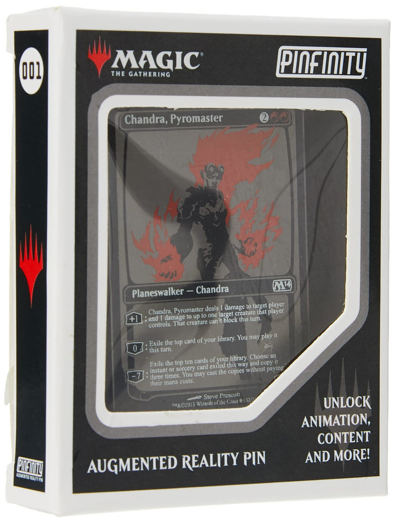 Pinfinity PFMTG001 Magic The Gathering-Chandra Pyromaster Augmented Reality Pin