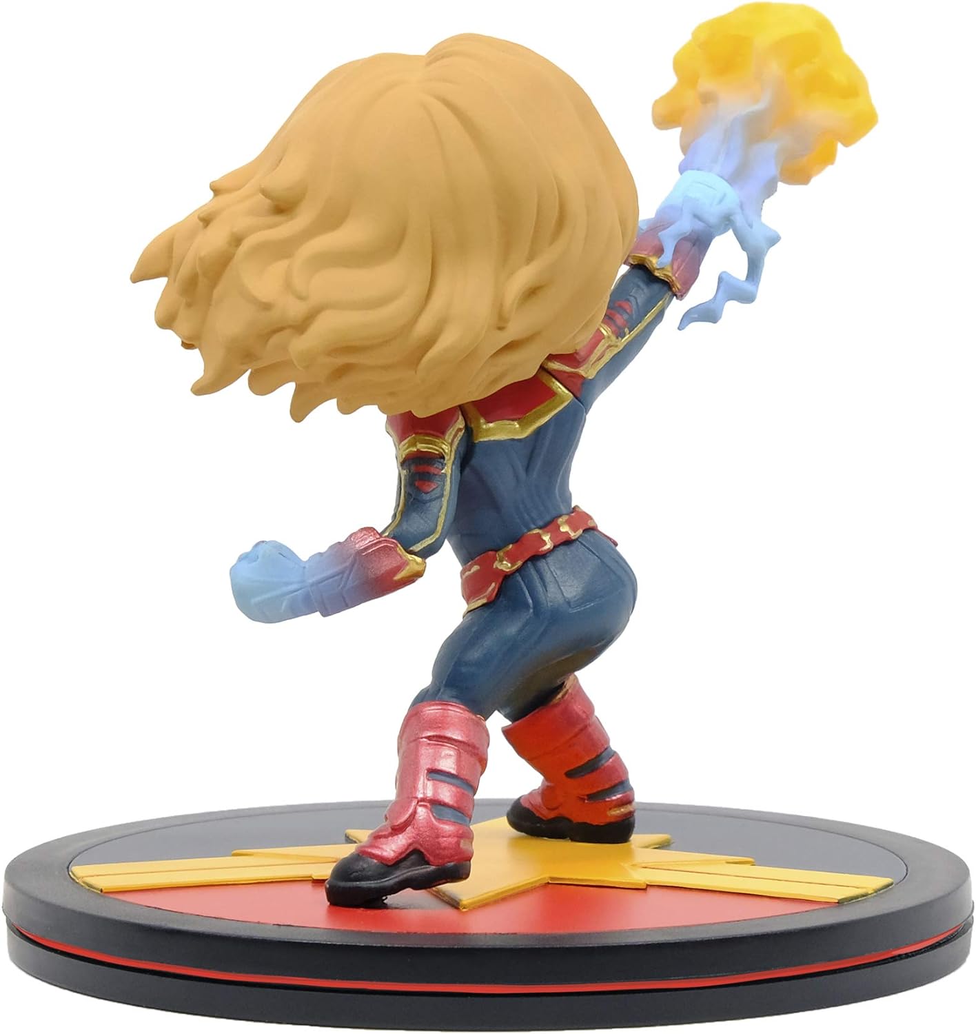 Quantum Mechanix Captain Marvel Q-Fig Figure Captain Marvel 9 cm, Blue