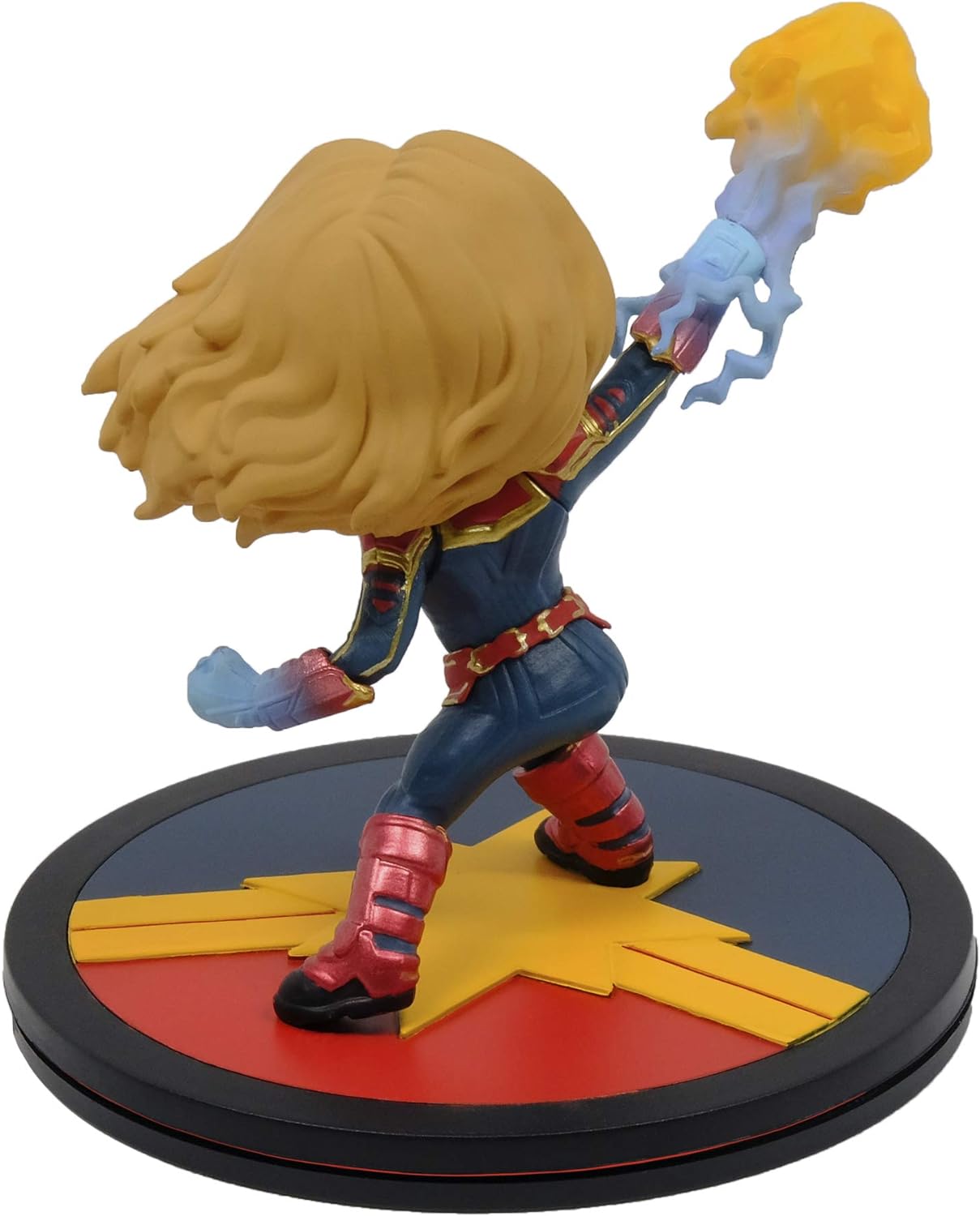 Quantum Mechanix Captain Marvel Q-Fig Figure Captain Marvel 9 cm, Blue