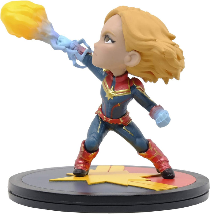 Quantum Mechanix Captain Marvel Q-Fig Figure Captain Marvel 9 cm, Blue