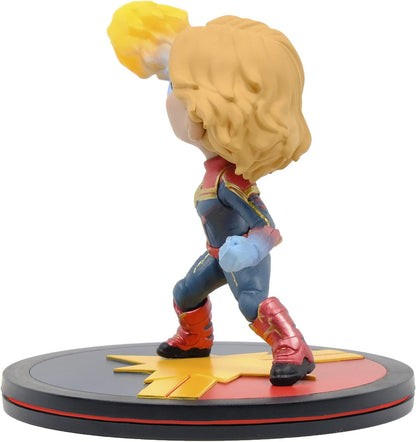 Quantum Mechanix Captain Marvel Q-Fig Figure Captain Marvel 9 cm, Blue