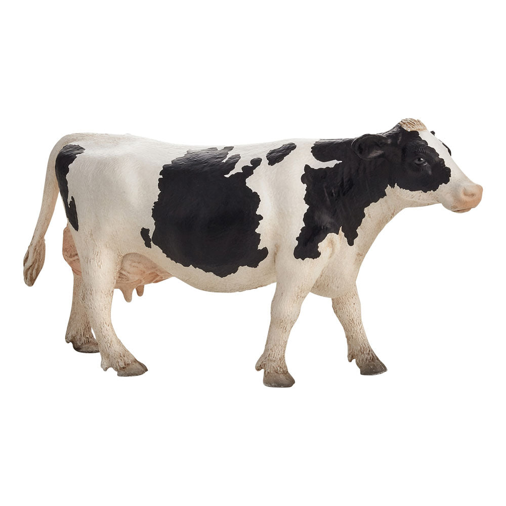 ANIMAL PLANET Farm Life Holstein Cow Toy Figure, Black/White (387062)