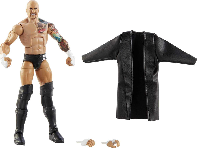 WWE Élite Figura Karrion Kross, muñeco articulado de juguete con accesorios (Mattel GVB62