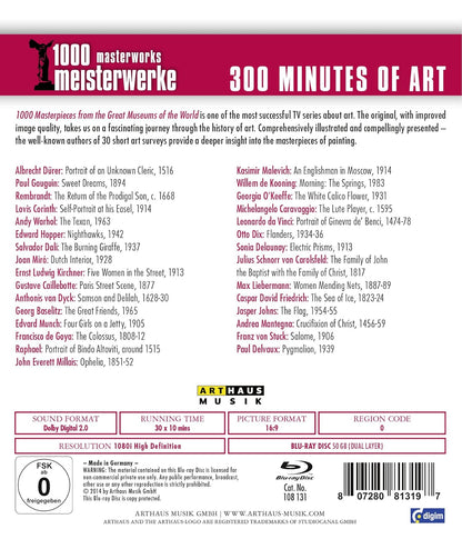 1000 Masterworks-300 Miinutes of Art