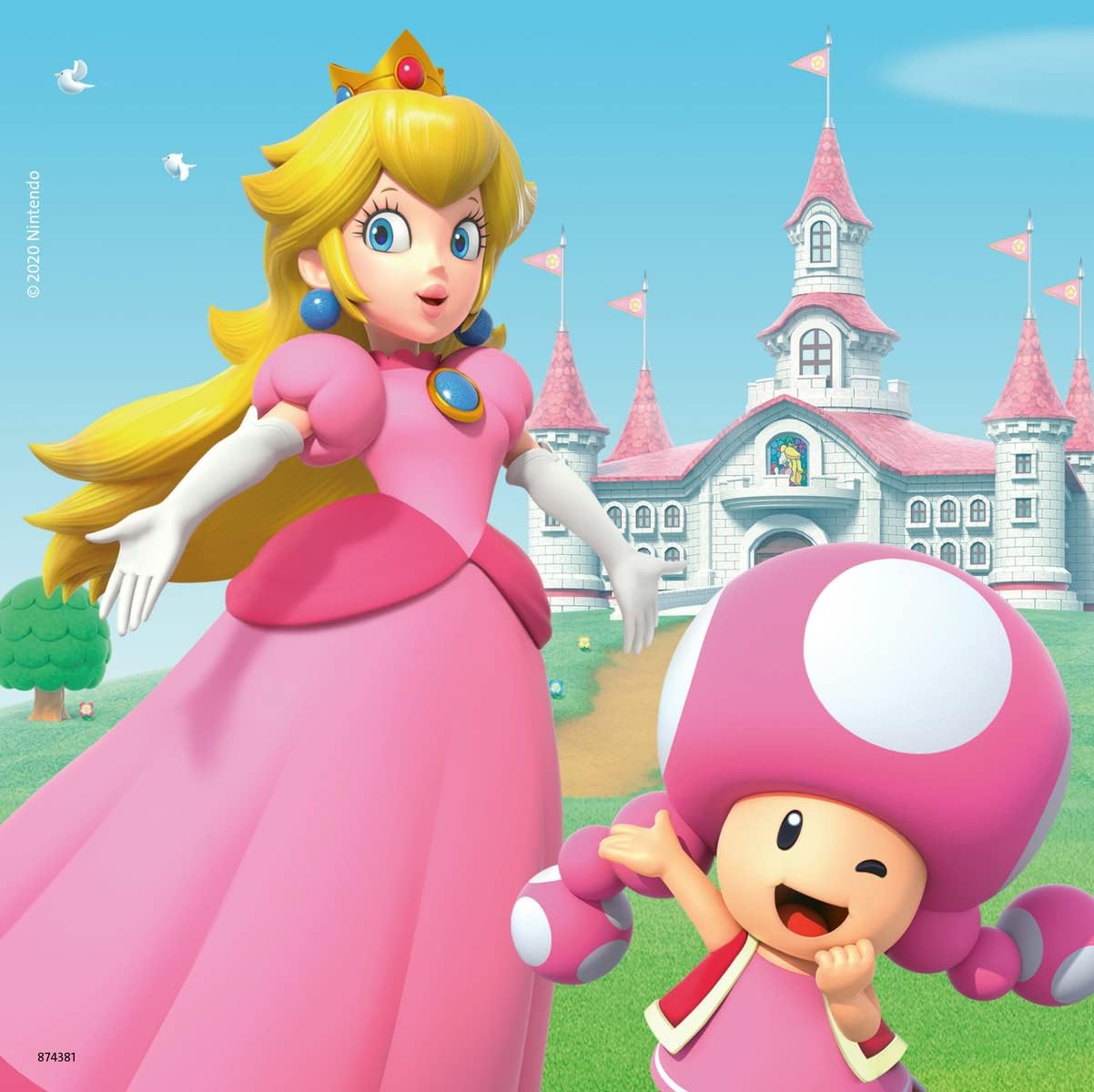 Ravensburger Kinderpuzzle - 05186 Super Mario - Puzzle für Kinder ab 5 Jahren, mit 3x49 Teilen
