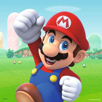 Ravensburger Kinderpuzzle - 05186 Super Mario - Puzzle für Kinder ab 5 Jahren, mit 3x49 Teilen