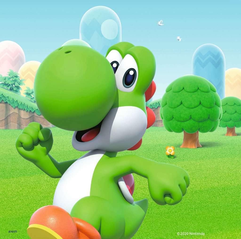 Ravensburger Kinderpuzzle - 05186 Super Mario - Puzzle für Kinder ab 5 Jahren, mit 3x49 Teilen