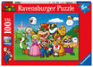 Ravensburger Super Mario - 100 Piece Jigsaw Puzzles for Kids Age 6 Years Up - Extra Large Pieces