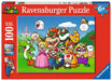 Ravensburger Super Mario - 100 Piece Jigsaw Puzzles for Kids Age 6 Years Up - Extra Large Pieces