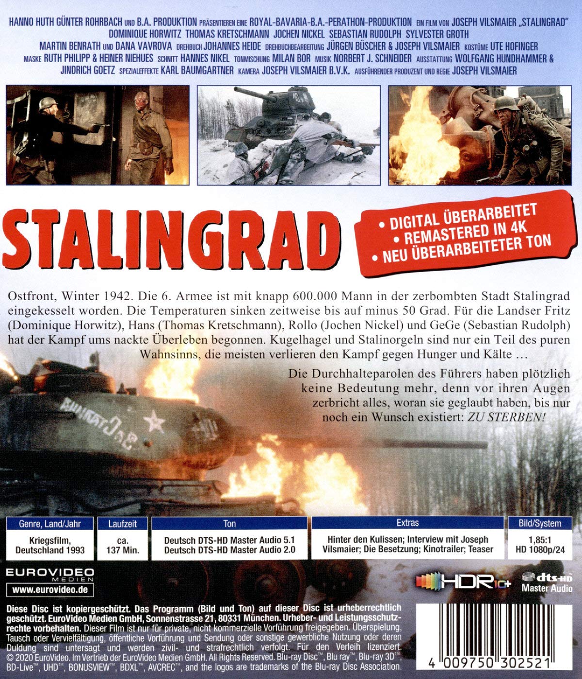 Stalingrad 4K, 1 UHD-Blu-ray