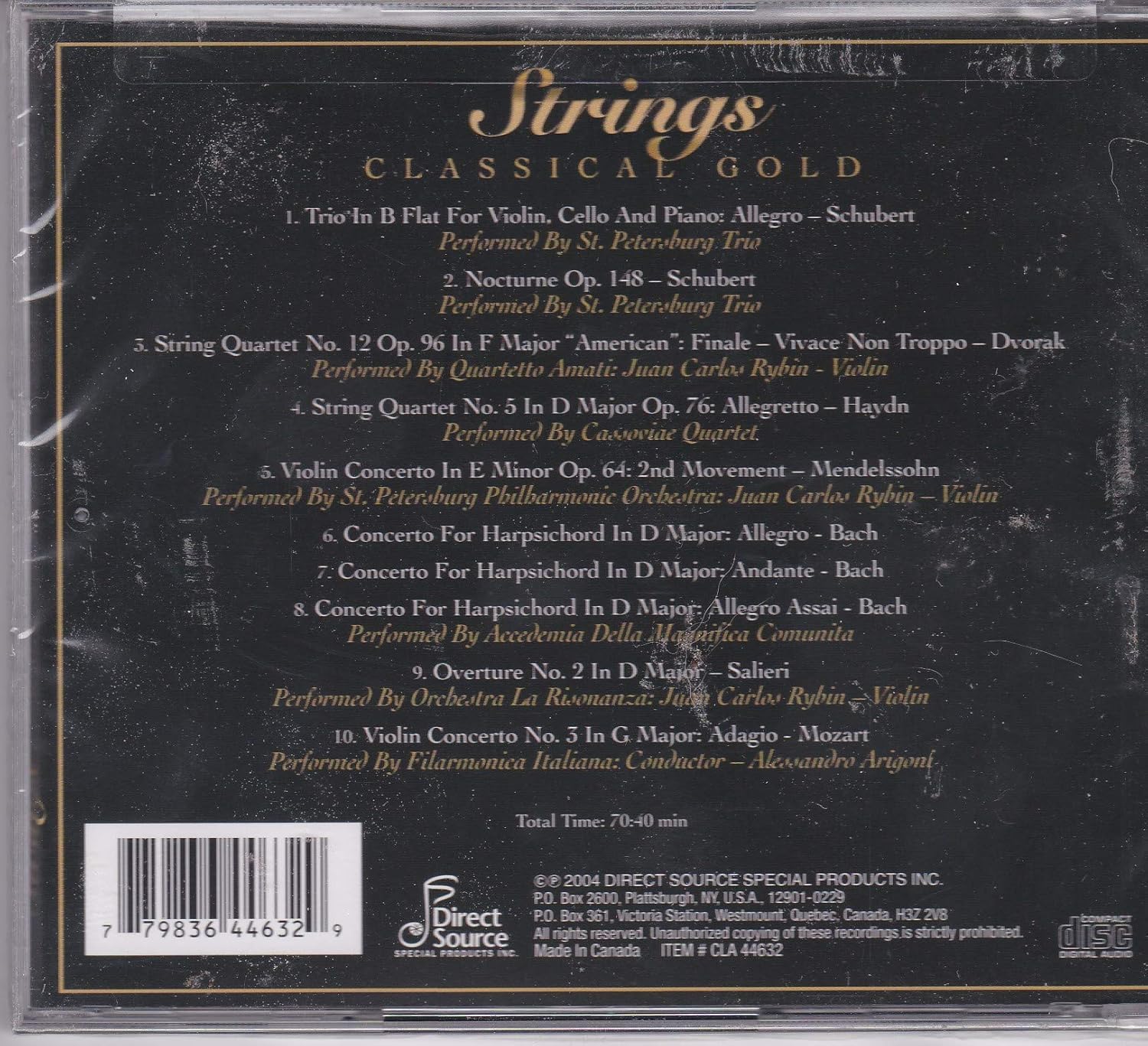 Classical Gold: Strings