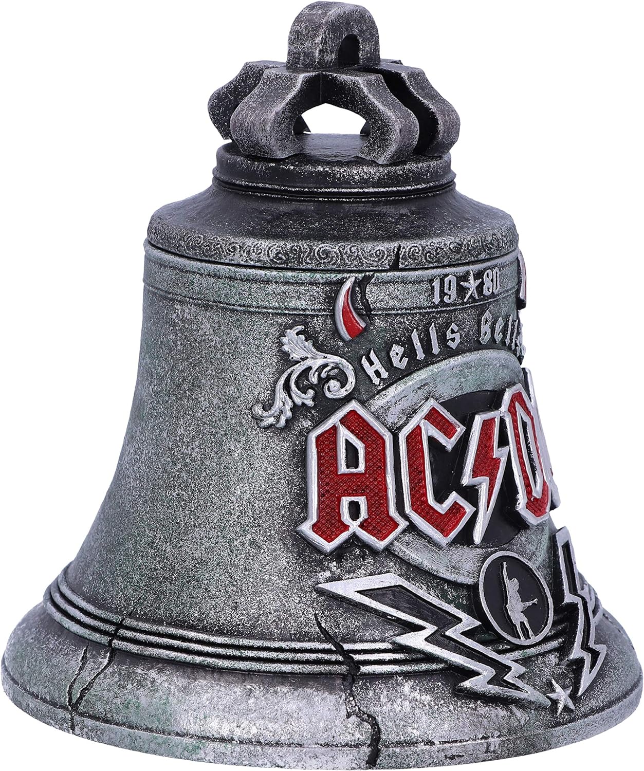 Nemesis Now Officially Licensed ACDC Hells Bells Box, Black, 13cm