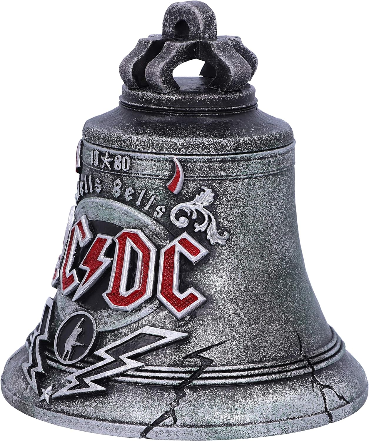 Nemesis Now Officially Licensed ACDC Hells Bells Box, Black, 13cm