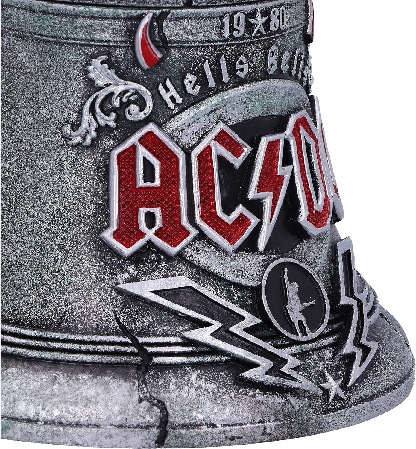 Nemesis Now Officially Licensed ACDC Hells Bells Box, Black, 13cm
