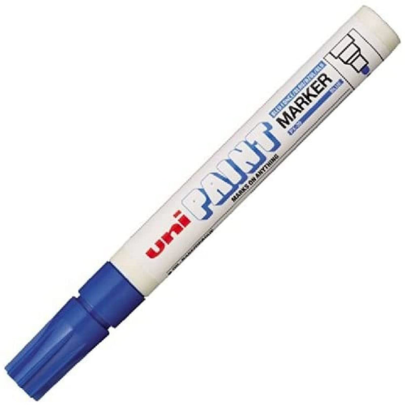 uni-ball uni Paint Marker Bullet Tip Medium Point Px20 Line Width 2.2-2.8mm Blue Ref 9001923