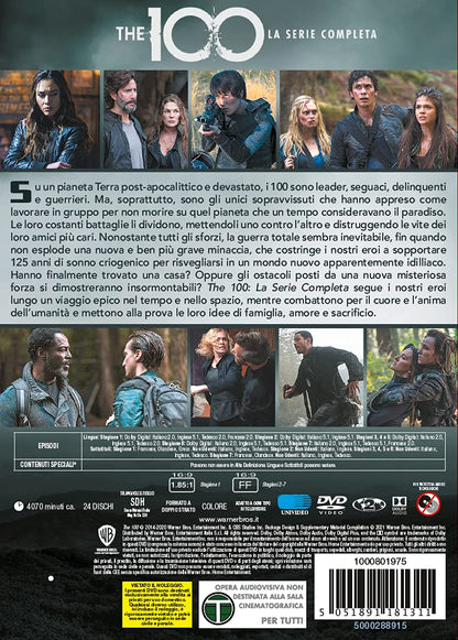 The 100 Serie Compl.Stg.1-7 (Box 24 Dv)