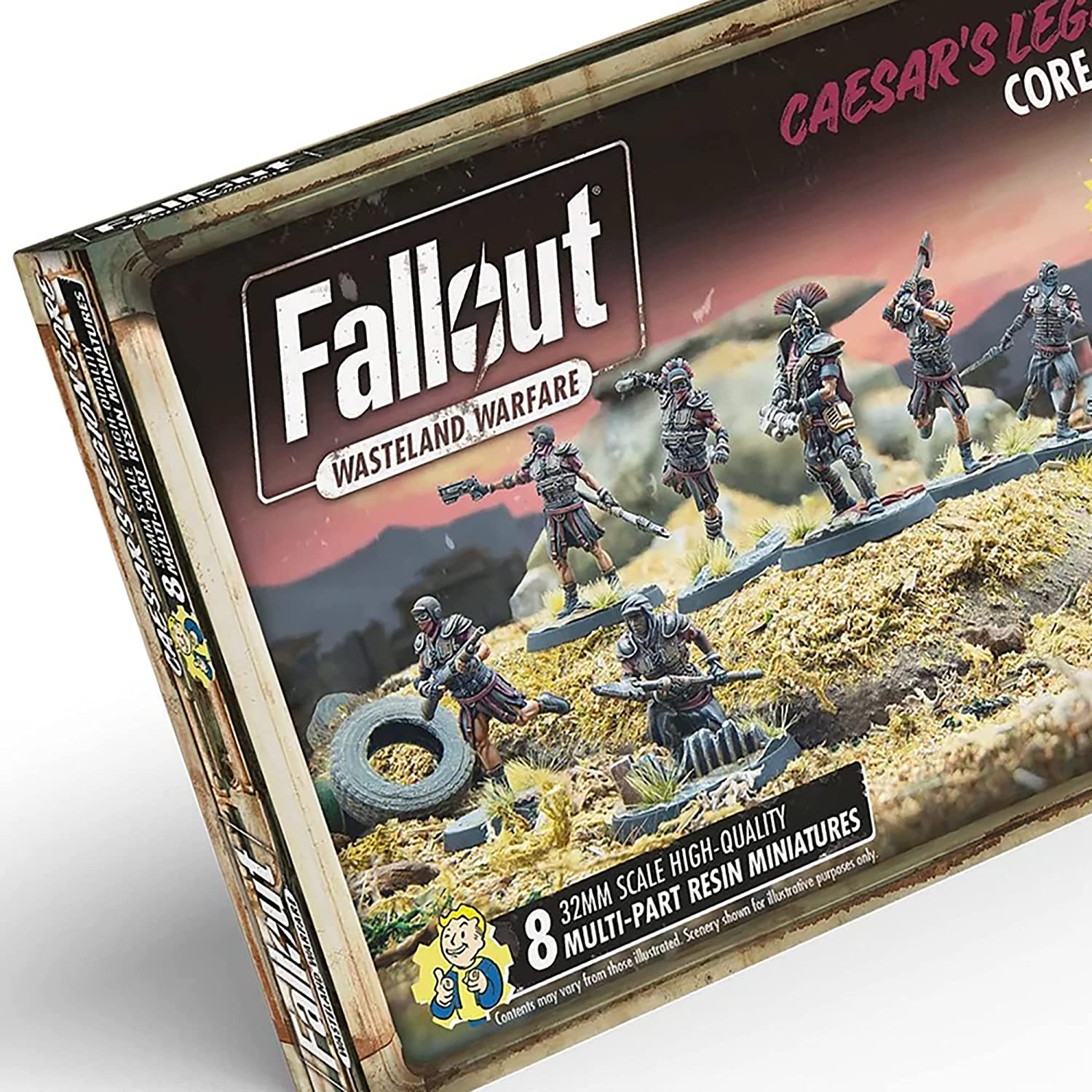 Modiphius Entertainment Fallout Wasteland Warfare Caeser's Legion Core Box Miniatures Set, Multicolor, MUH052148