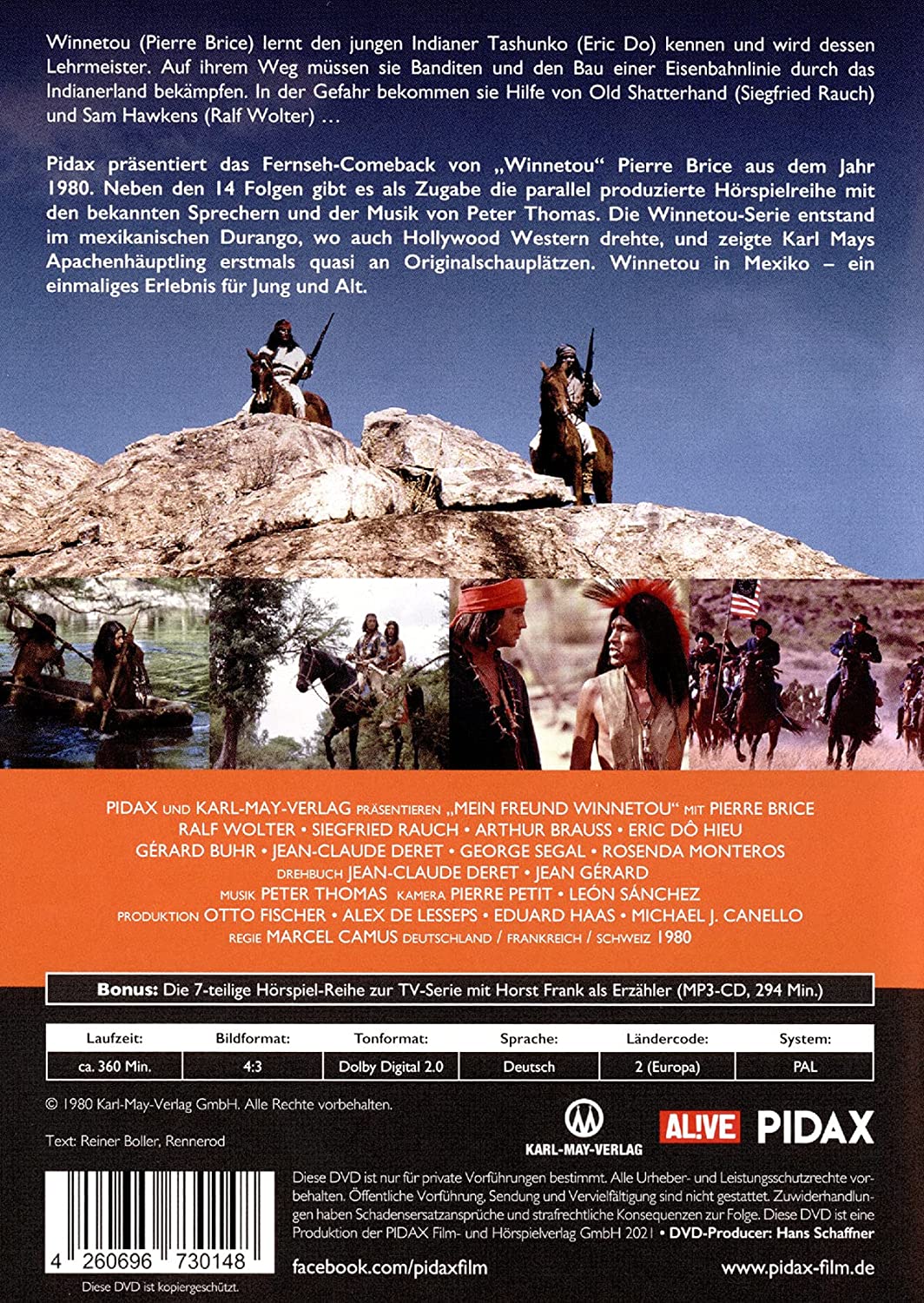 Mein Freund Winnetou Die komplette 14-teilige Serie + Hörspiel (Pidax Western-Klassiker