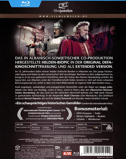 Skanderbeg - Ritter der Berge, 1 Blu-ray (Extended Edition)