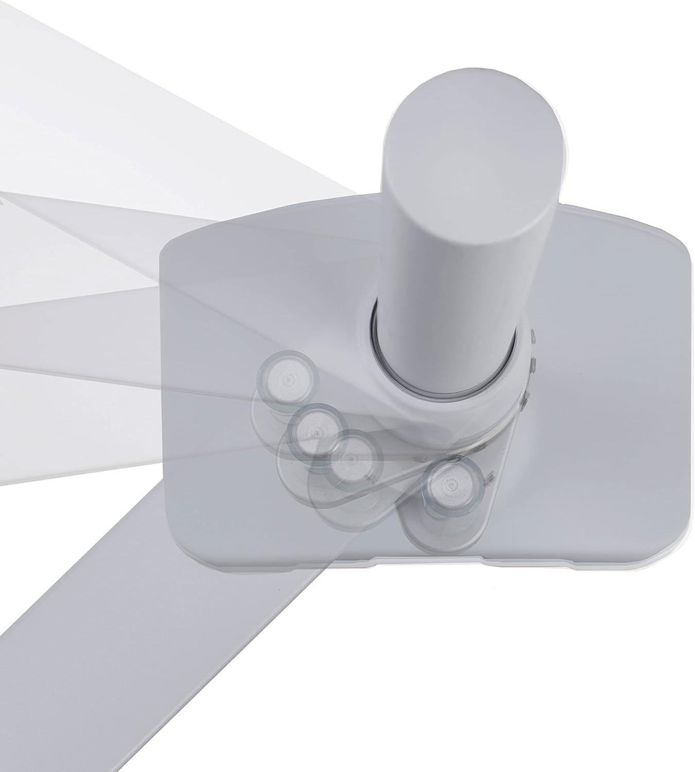 SINGLE ROTATION STOP KIT, LX ARM, Clear Anodized