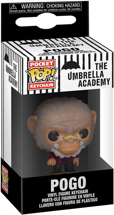 Funko Pop! Keychain: Umbrella Academy - Pogo Novelty Keyring - Collectable Mini Figure - Stocking Filler - Gift Idea - Official Merchandise - TV Fans - Backpack Decor