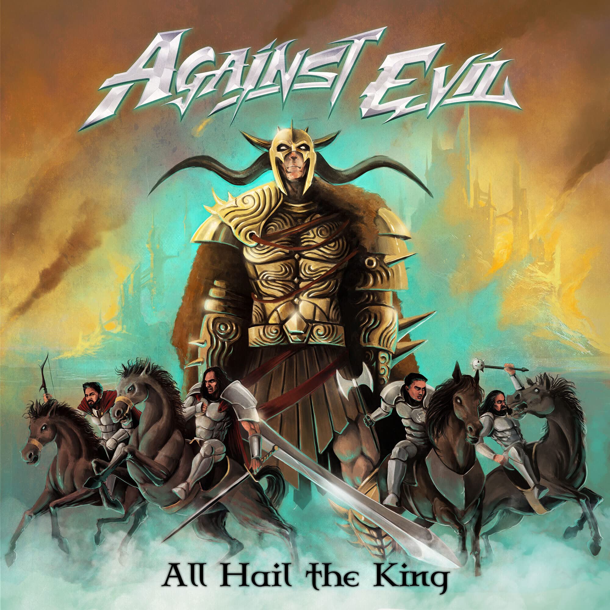 Against Evil - All Hail The King [Cd]