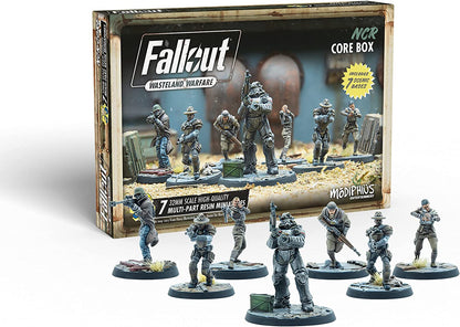 Modiphius Entertainment Fallout Wasteland Warfare NCR Core Miniatures Box