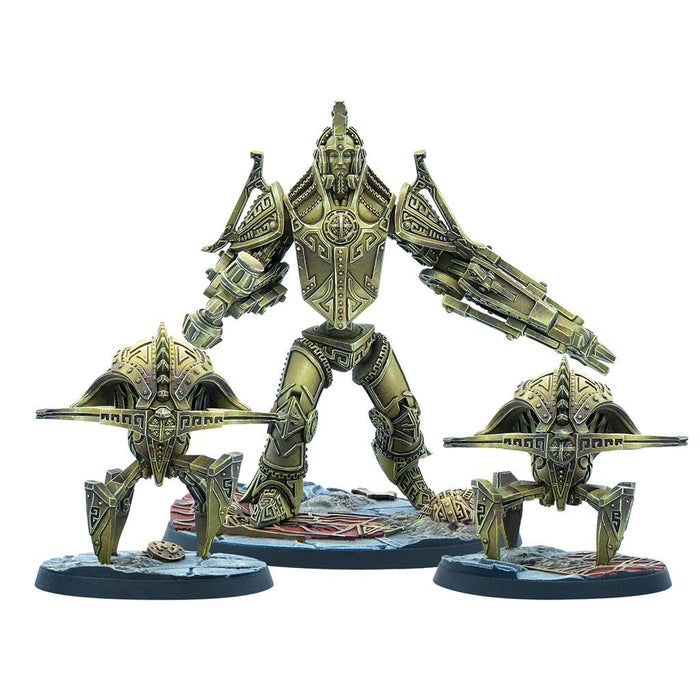 Modiphius Entertainment Elder Scrolls Call to Arms Dwemer Centurion and Ballista Miniatures Set
