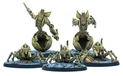 Modiphius Entertainment Elder Scrolls Call to Arms Dwemer Spheres and Spiders Miniatures Set