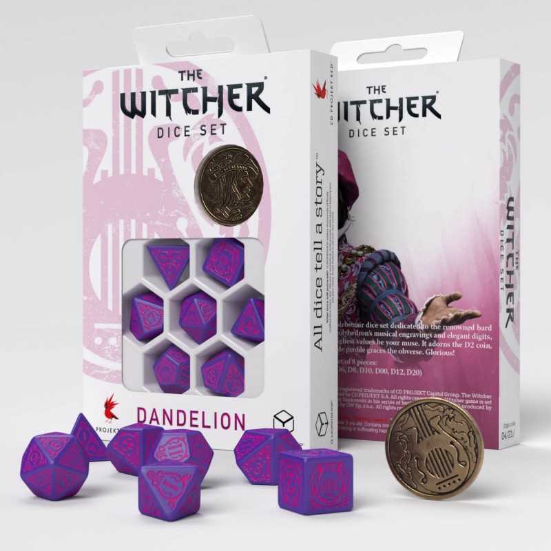 Q-Workshop WDA3R - The Witcher Dice Set: Dandelion – The Hearts' Conqueror (7