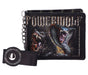 Nemesis Now Cartera en Relieve con Licencia Oficial de Powerwolf Kiss of The Cobra King, Cuero, Black