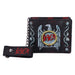 Nemesis Now Officially Licensed Slayer Eagle Logo Embossed Wallet Purse, Black, 11cm