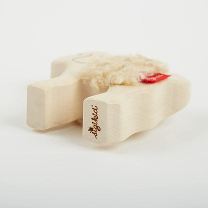 Sigikid 39513 Wooden animal dog Mädchen und Jungen Baby Toy, Recommended from 3 Years