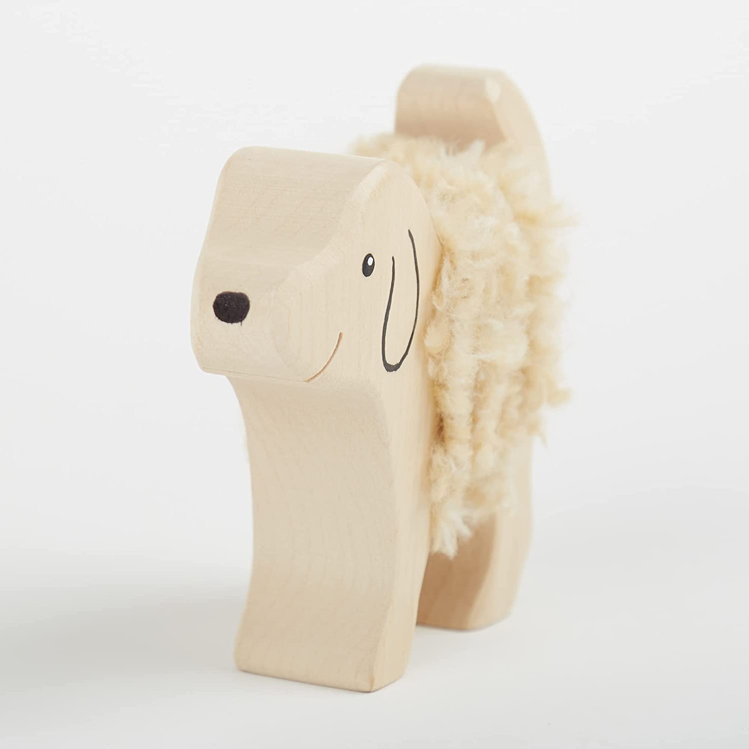 Sigikid 39513 Wooden animal dog Mädchen und Jungen Baby Toy, Recommended from 3 Years