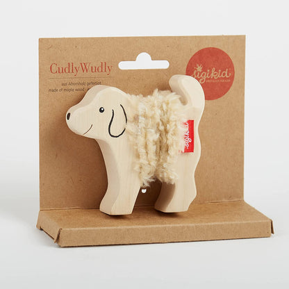 Sigikid 39513 Wooden animal dog Mädchen und Jungen Baby Toy, Recommended from 3 Years