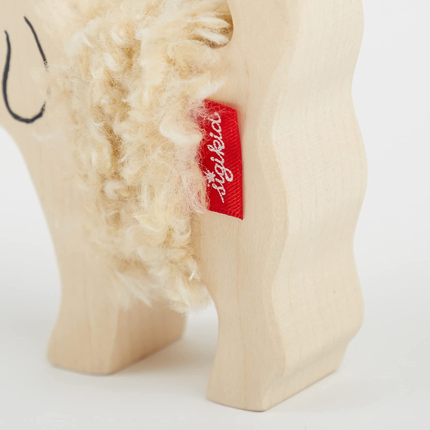 Sigikid 39513 Wooden animal dog Mädchen und Jungen Baby Toy, Recommended from 3 Years
