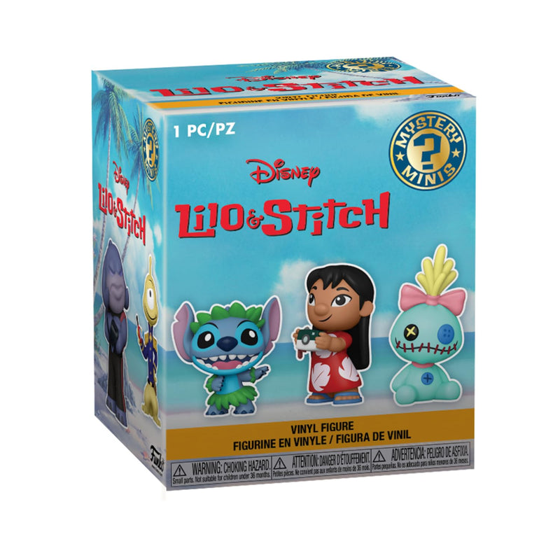 Funko Mystery Mini: Disney Lilo and Stitch - 12 Pieces PDQ - Lilo and Stitch - Collectable Vinyl Figure - Gift Idea - Official Merchandise - Toys for Kids & Adults - Movies Fans and Display