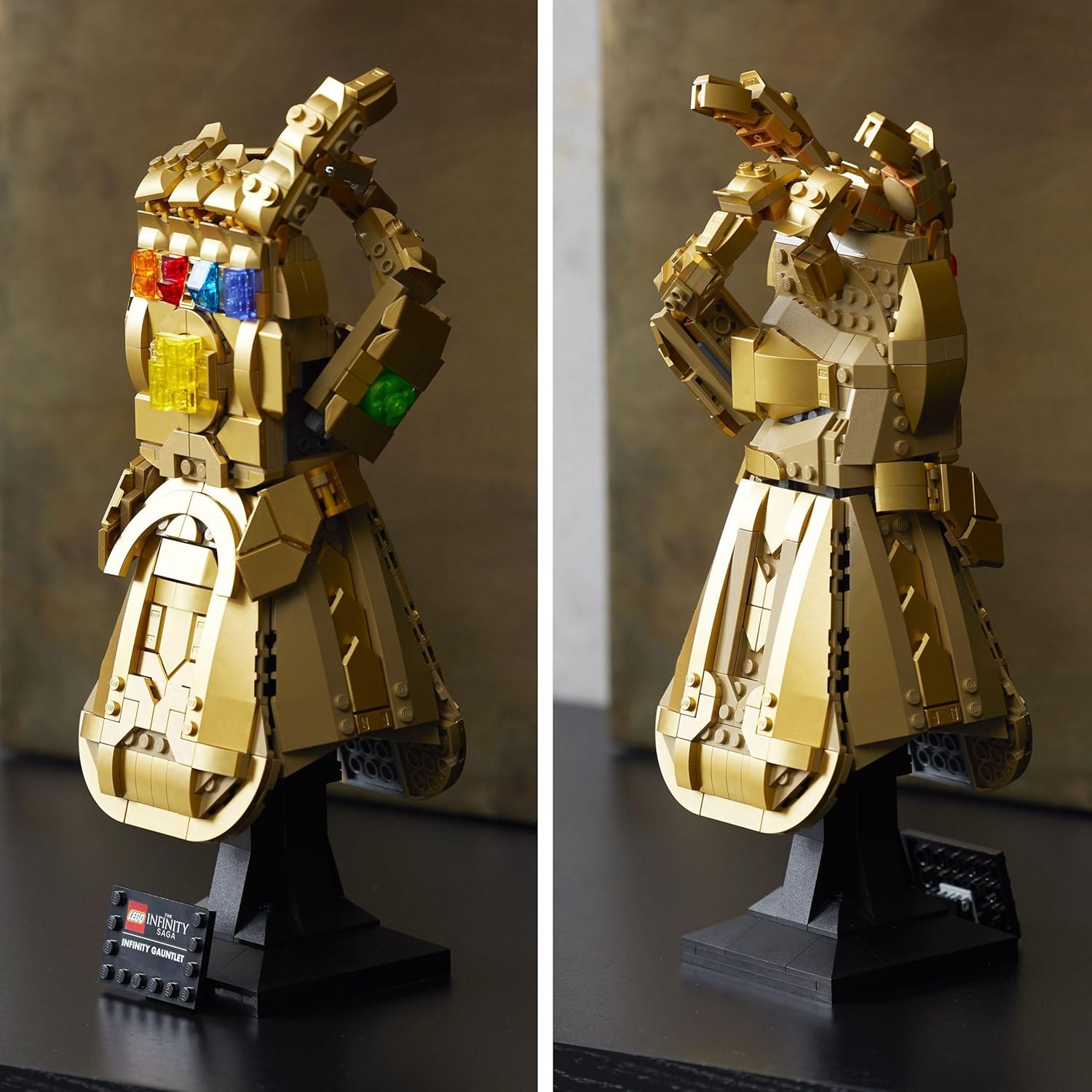 LEGO 76191 Marvel Infinity Gauntlet Set, Collectible Thanos Glove With Infinity Stones, Collectible Avengers Gift Men, Women, Him, Her, Model Kits Adults To Build