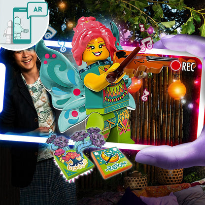 LEGO 43110 VIDIYO Folk Fairy BeatBox Music Video Maker Musical Toy for Kids, Augmented Reality Set with App