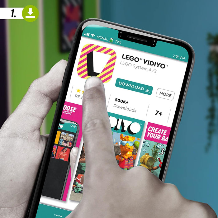 LEGO 43110 VIDIYO Folk Fairy BeatBox Music Video Maker Musical Toy for Kids, Augmented Reality Set with App